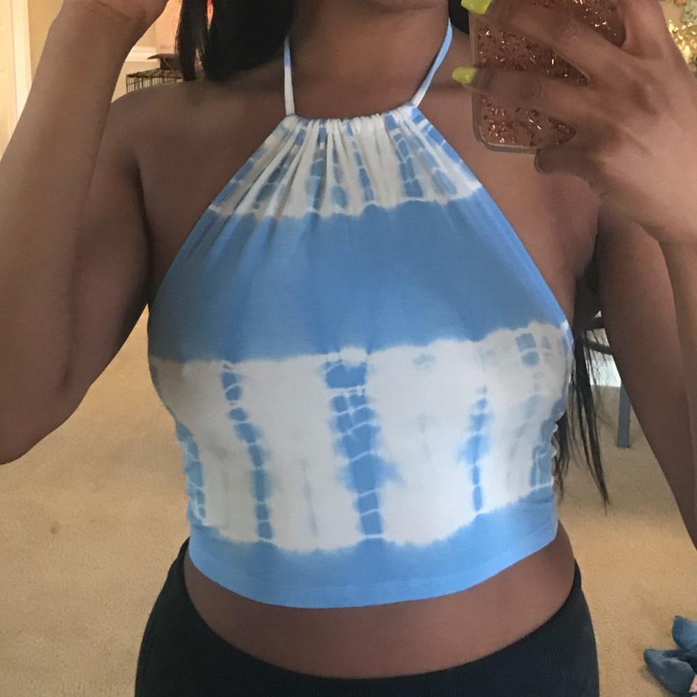 Tie dye crop top